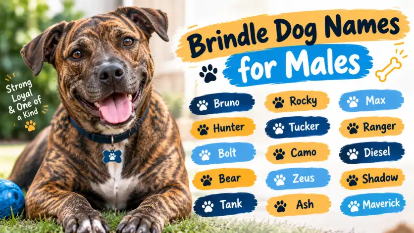 Brindle Dog Names for Males