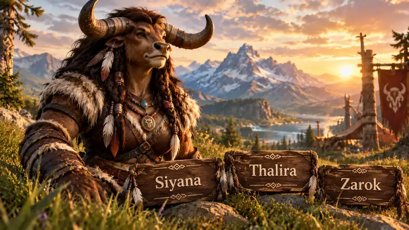 Female Tauren Names