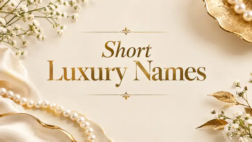 Short Luxury Names